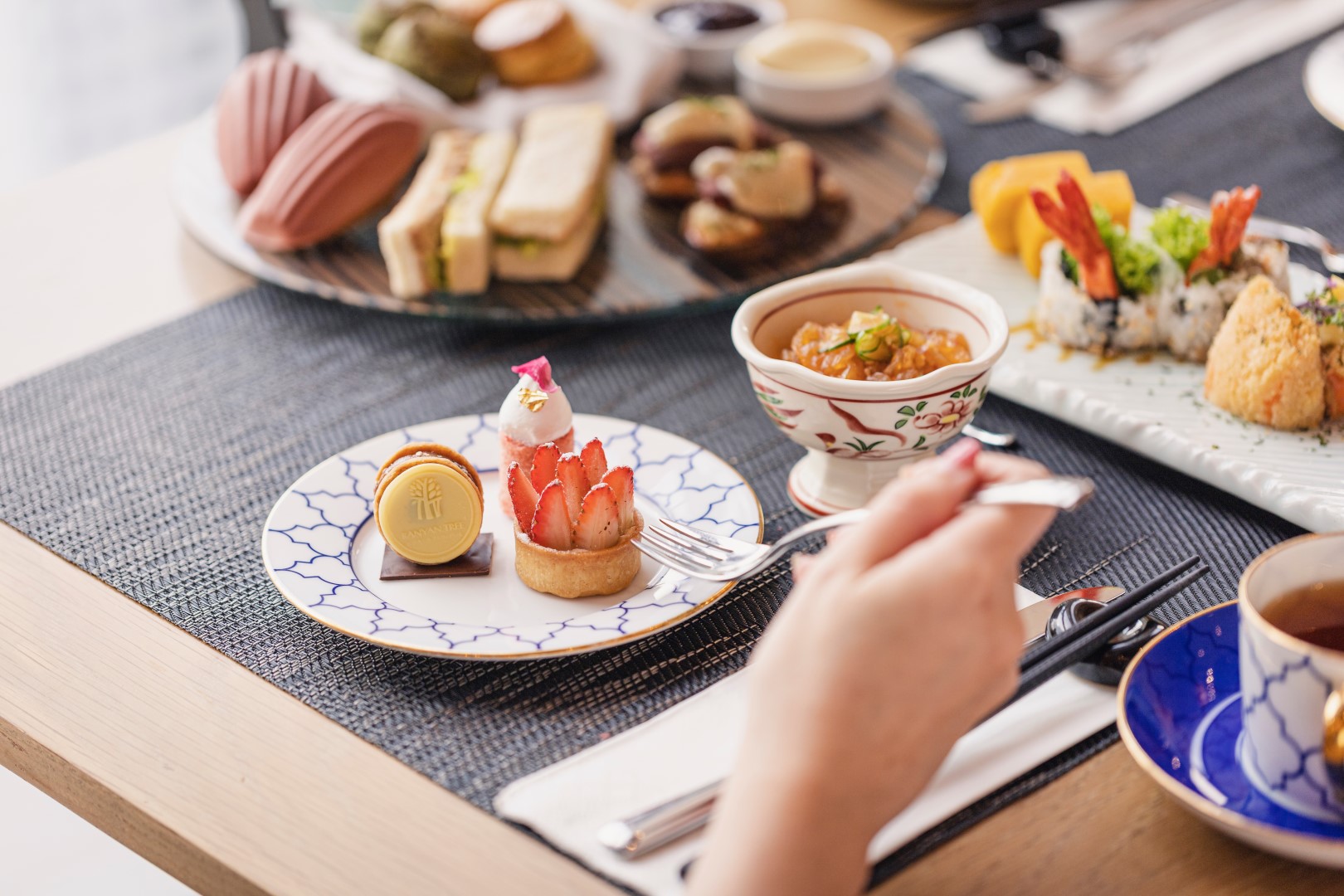 Altitude X Ebisu Afternoon Tea - Closeup